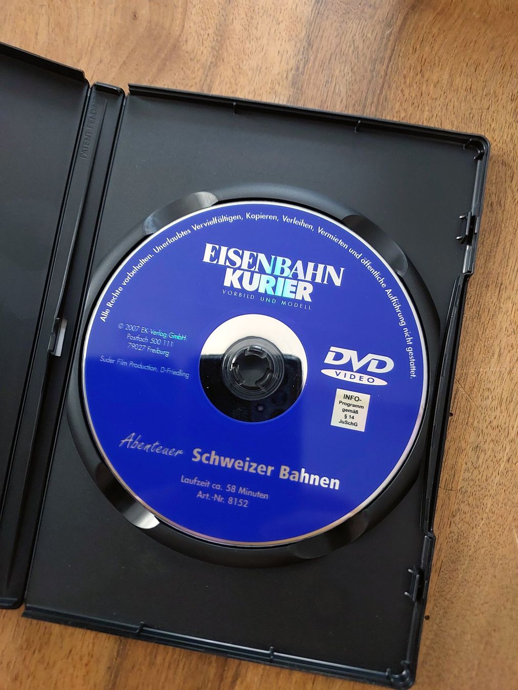 Alle DVDs: Abenteuer Schweizer Bahnen - EK-Verlag - DVD – Gebraucht aus Schönenwerd von Steidi 1