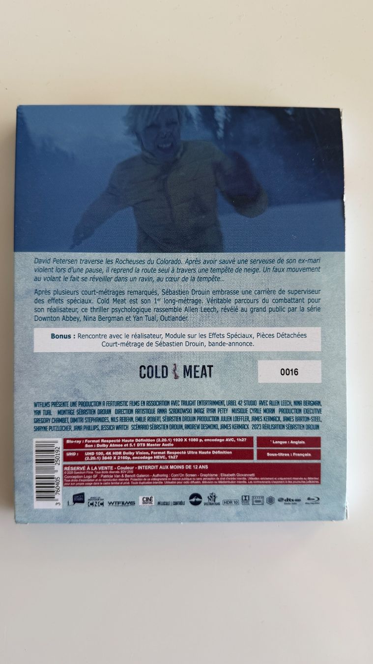 Tutti i DVDs: Cold Meat 4K Bluray + Bluray – Usato da Lausanne venduto da umbro1893 1