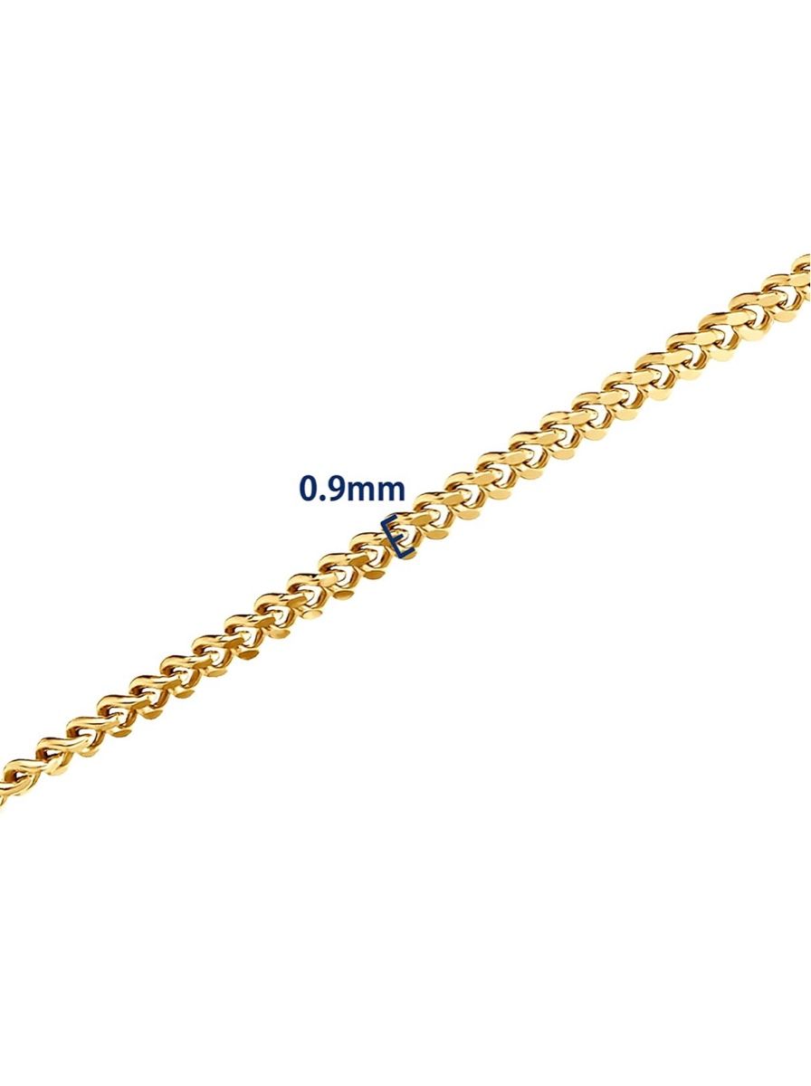 Catenine: Smaragd und echtes Gold Halskette – Nuovo e nell'imballaggio originale da Hemmental venduto da BlingBling1 4
