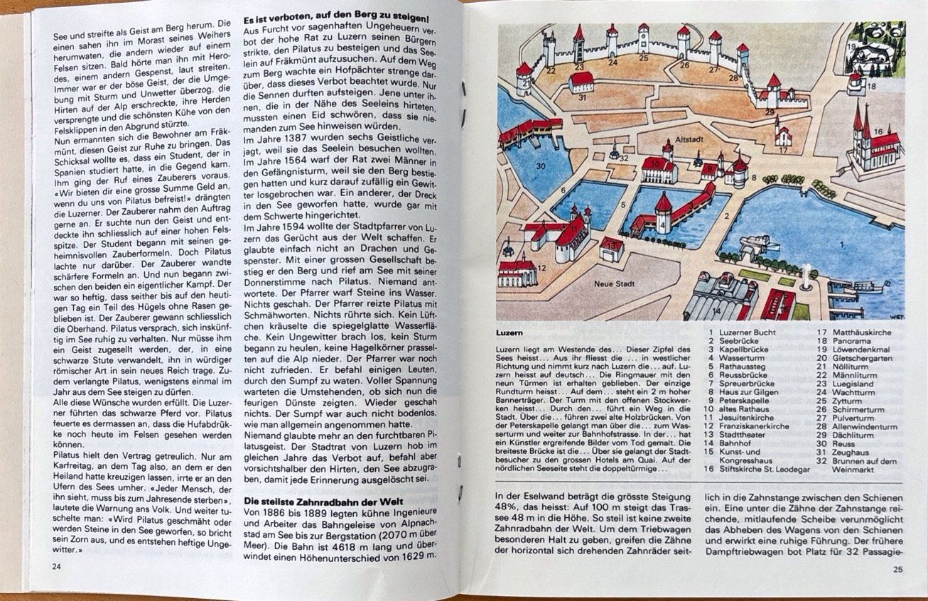 Libri: Bächinger Konrad, Innerschweiz - Heft 1 – Usato da Sarnen venduto da Livres 4
