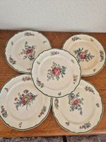 5 assiettes a dessert porcelaine Villeroy Alt Strasbourg C25