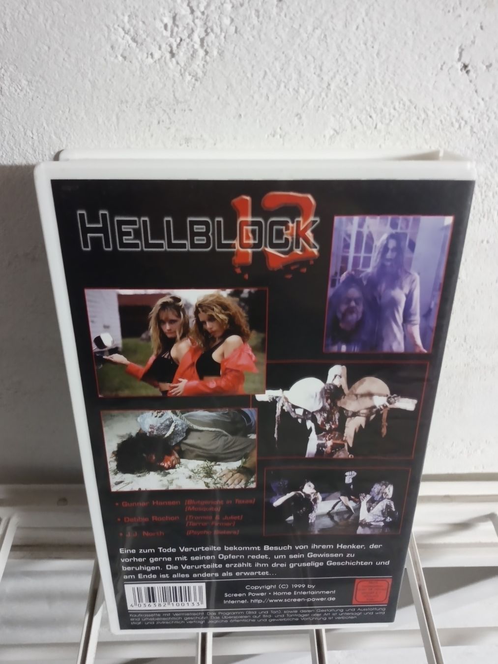 Tutti i VHS: VHS HELLBLOCK 13 SCREEN POWER VIDEO HORROR – Usato da Brienz BE venduto da INTERNALFIRE 1