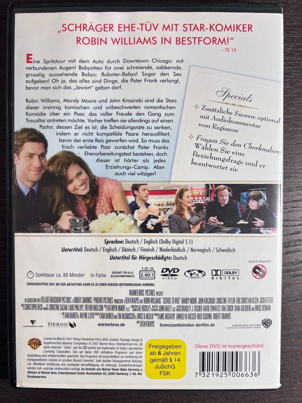 Tutti i DVDs: Lizenz zum Heiraten – Usato da Zürich venduto da FilmFreunde 1