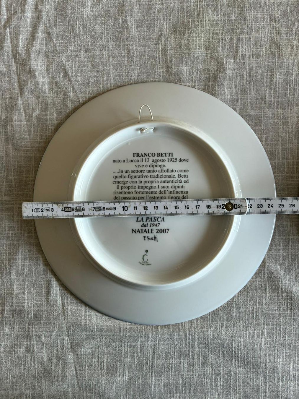 Piatti: Wandteller Limoges, Sammelteller 2er Set 2006/2007 – Usato da Biberist venduto da longimanus3 4