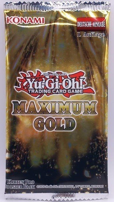 Yugioh Carte collezionabili: Yu-Gi-Oh! Maximum Gold Booster Pack DE – Nuovo e nell'imballaggio originale da Basel venduto da LegacyLink