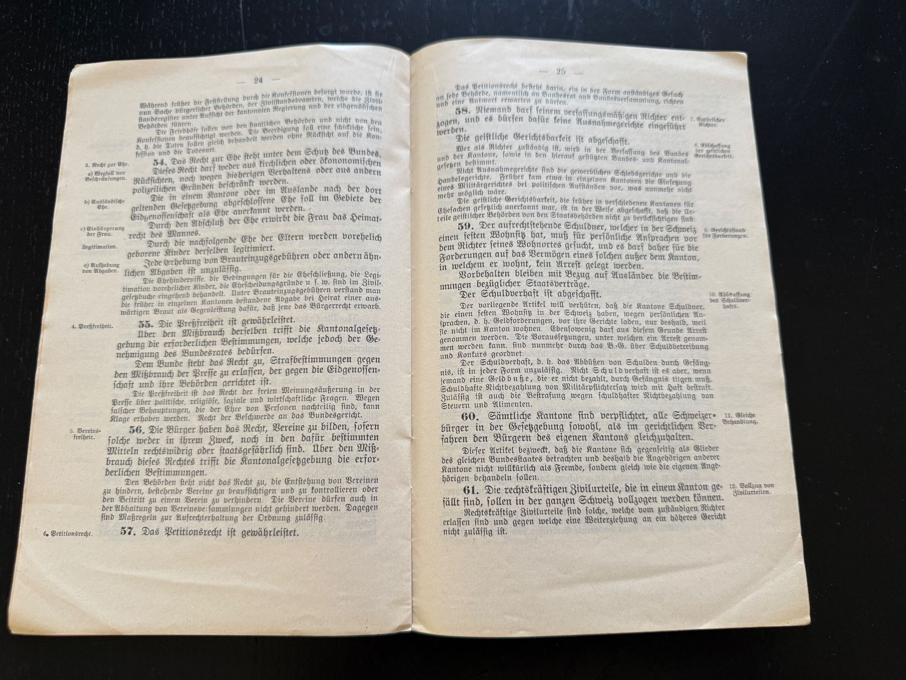 Bücher: Bundesverfassung der Schweizerischen Eidgenossenschaft 18... – Gebraucht aus Erstfeld von Uhu1980 4