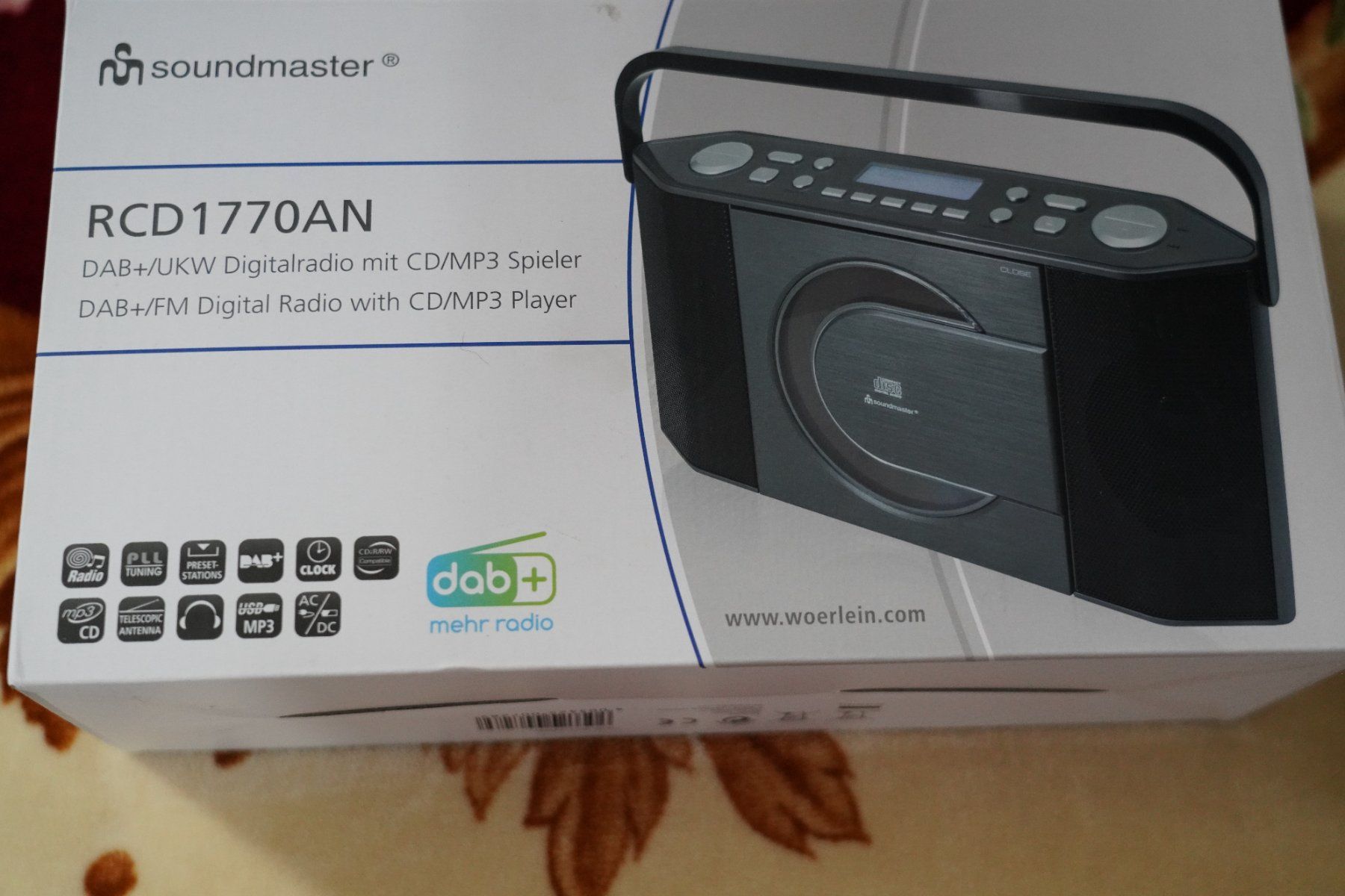 Lettore multimediale & Streamer: Soundmaster Rcd1770an – Nuovo e nell'imballaggio originale da Kollbrunn venduto da ktngttaa