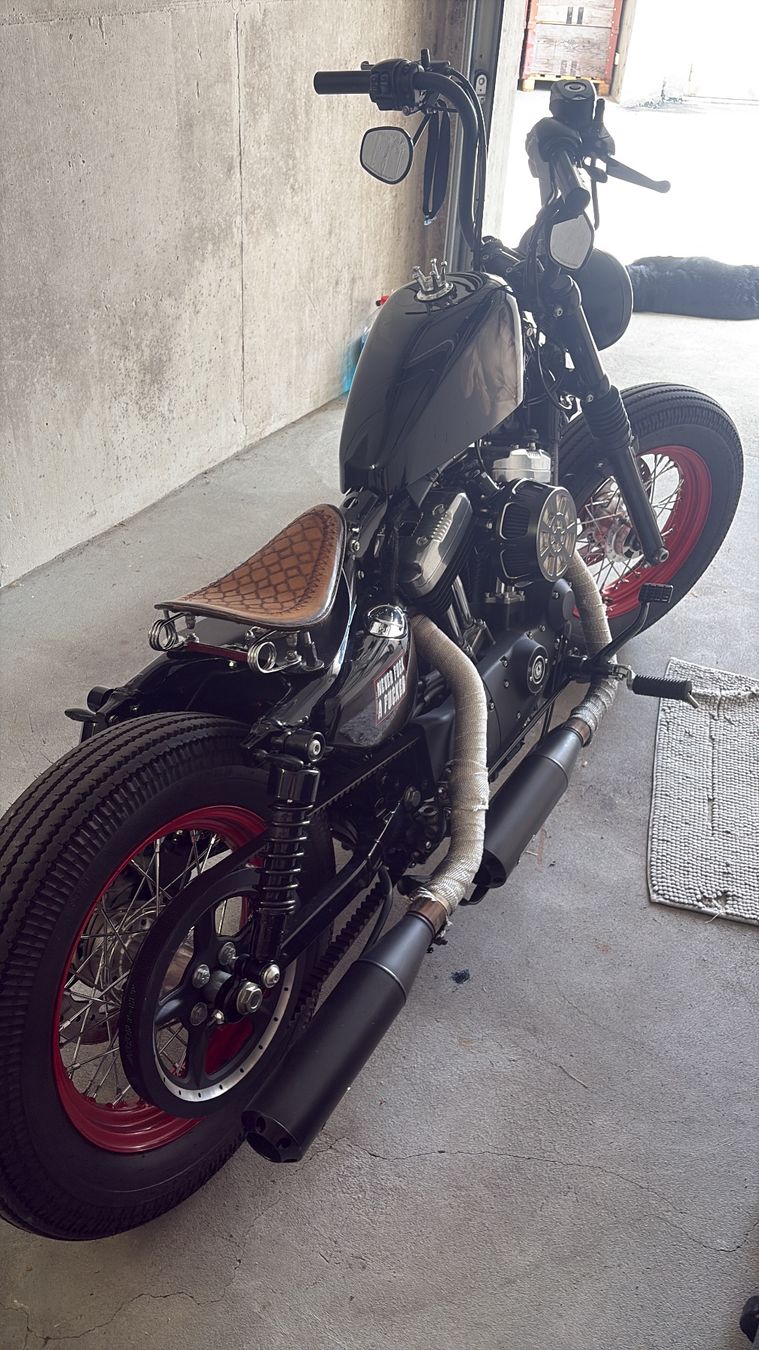 Harley-Davidson Chopper: Harley-Davidson XL 1200 Bobber Umbau – Usato da Au SG venduto da ben_9kp2 7