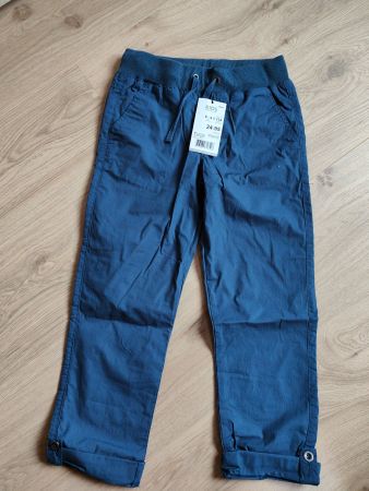 Sommerhose "blau" - Gr. 134 (NEU)