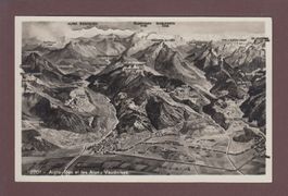 AIGLE - BEX - Alpes vaudoises - 1933
