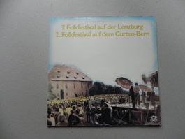 Doppel LP 7. Folk Festival Lenzburg / 2. Gurten Bern 1978