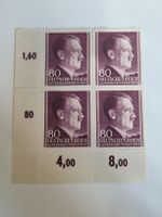 Deutsches Reich Adolf Hitler Block Briefmarken postfrisch
