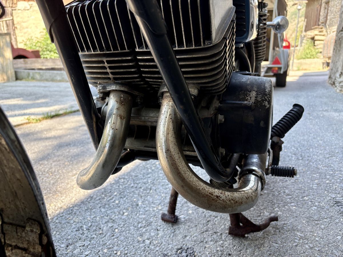 Yamaha Strasse: Yamaha 522 RD 250 – Defekt aus Baltschieder von Wengi 5
