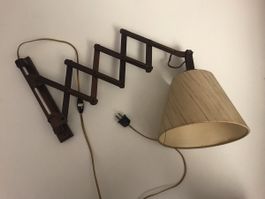 Mid century scissor lamp