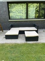 Black Wicker Outdoor Lounge Set - Perfect for Summer!