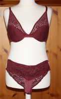Set BH und Hose rotbraun Gr. L (24)