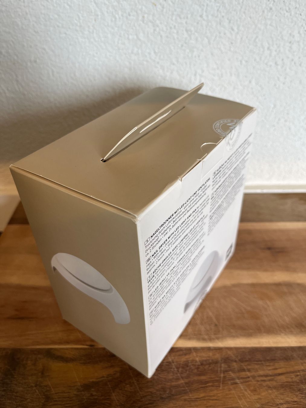 Unghie finte: Nageltrockner mit LED-Licht und Ventilator "Tschibo" NEU – Nuovo e nell'imballaggio originale da Zürich venduto da Ember2Inferno 3