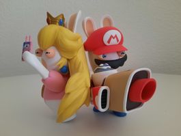 2x Mario x Rabbids Figuren mit Beschädigung