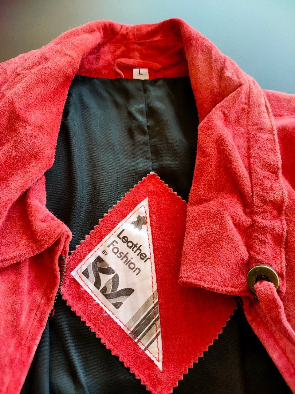 Jacken: Lederjacke lang, sportliche Form, lachsfarben – Neu (gemäss Beschreibung) aus Lalden von aneleh58 2