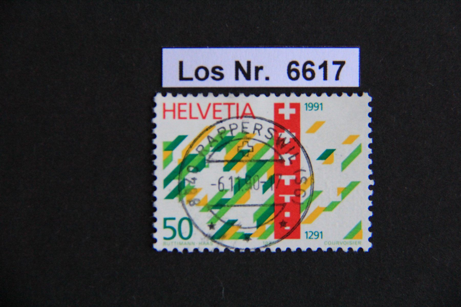Tutti i francobolli: CH 1990 sauberer Vollstempel                        Los 6617 – Usato da Volken venduto da jukon65
