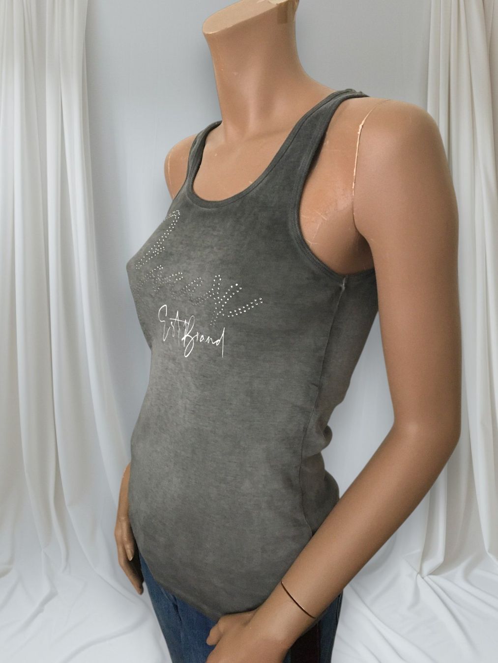 Soccx Top: SOCCX Tanktop – Anthrazit / Dunkelgrau – Nuovo (secondo la descrizione) da Basel venduto da Nofretete39 1