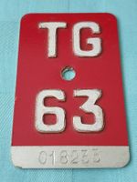 Velonummer TG 63