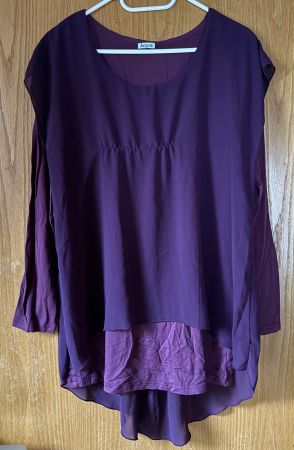 Tunika / Bluse bordeaux von kays