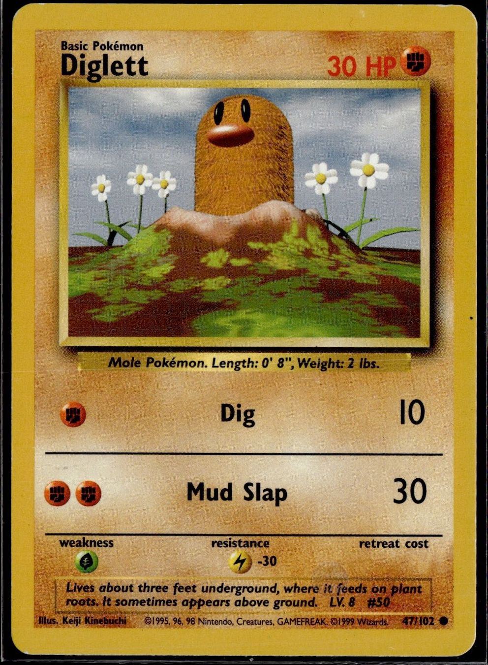 Pokémon Cartes à collectionner: Diglett 47/102 Base Set – D'occasion à Zürich par pokemon_cards