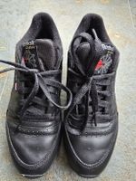 Reebok Classic Lederschuhe, Schwarz, Top Zustand, Gr. 37.5