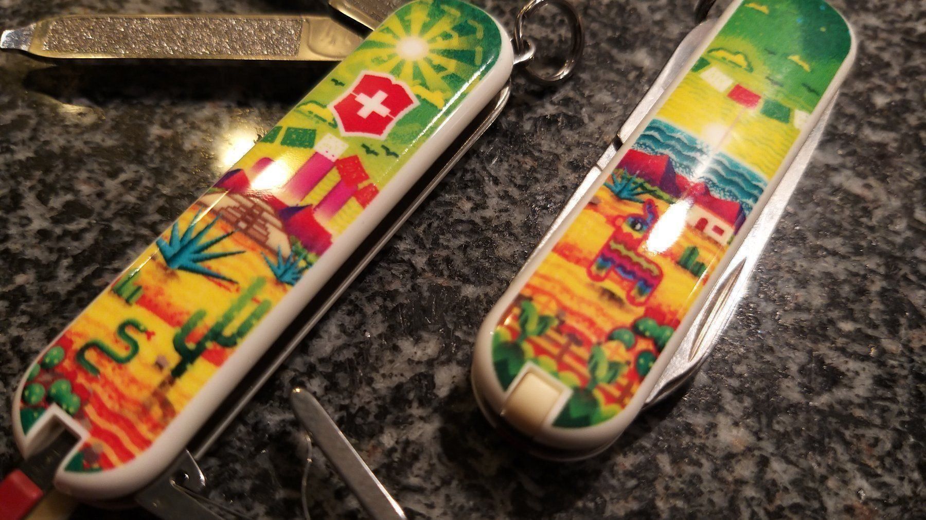 Victorinox Coltelli tascabile: Victorinox - "Mexican Sunset" Knife 2018 – Nuovo e nell'imballaggio originale da Rotkreuz venduto da CLASAX 5