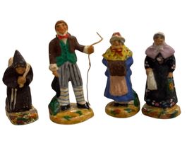 Miniatur-Figuren -  3 - 3,3 cm h,  handarbbeit