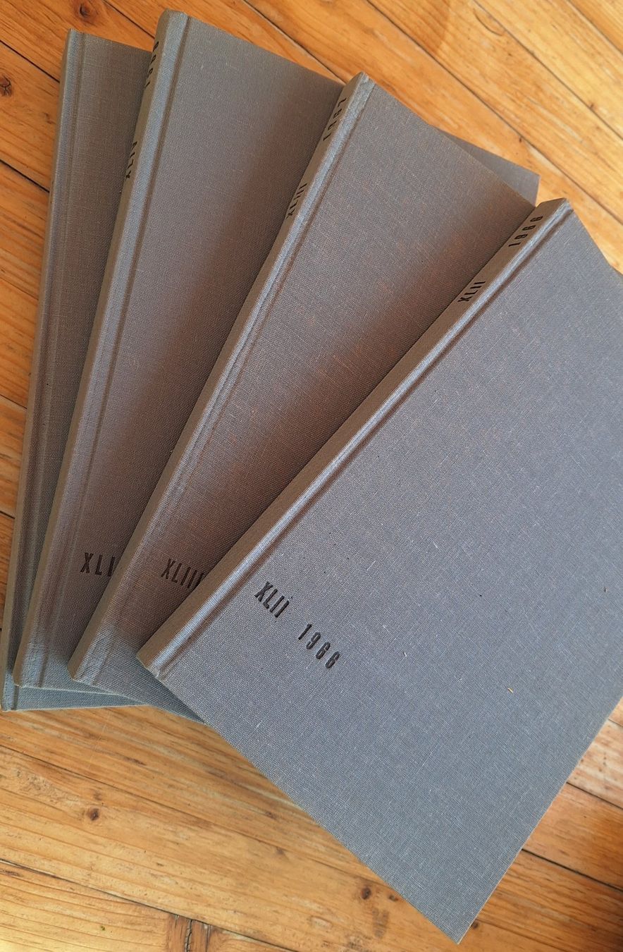 Libri: Monatsbulletin 1966 - 1970 (5 Bände) – Usato da Grabserberg venduto da Sahara947