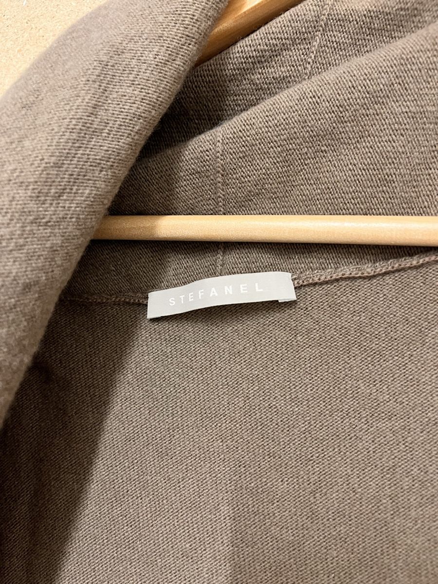 Stefanel Giacche: Stefanel draped long cardigan size S, Wool – Usato da Lausanne venduto da Danash 6