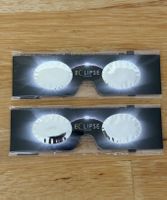 2 Stück Eclipse Sonnenfinsternis-Brillen