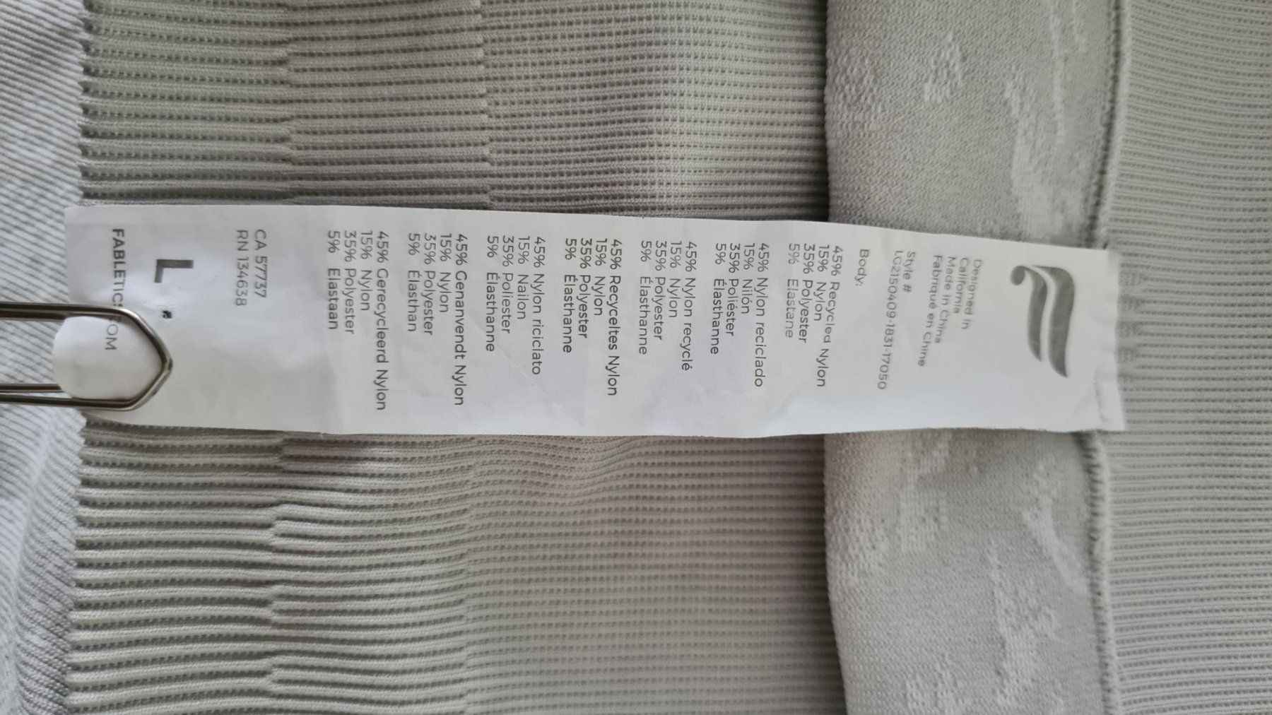 Leggings: Fabletics Leggings High Waisted Seamless Mist, Grösse L, Neu – Nuovo (secondo la descrizione) da Jona venduto da hen_7fyc 5