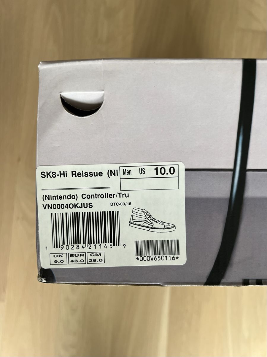 Vans Scarpe da uomo: Vans x Nintendo Sk8-Hi NES Controller Gr. 43 NEU – Nuovo e nell'imballaggio originale da Dübendorf venduto da CellarSeller 2