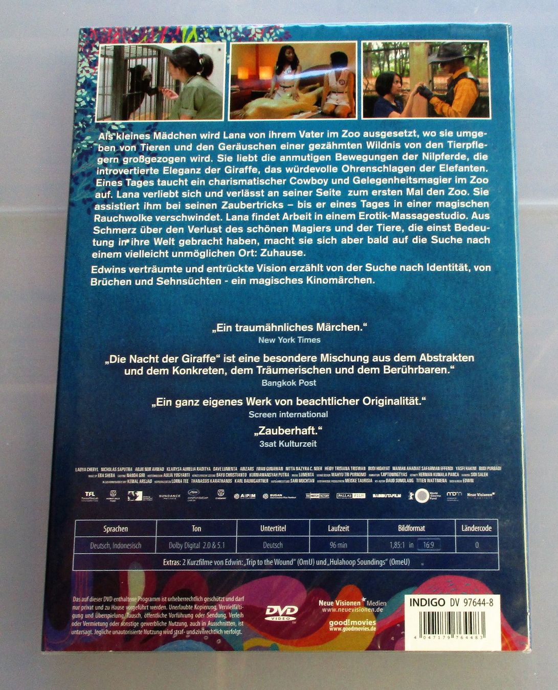 Alle DVDs: DIE NACHT DER GIRAFFE - Edwin NEU – Neu und originalverpackt aus Wattwil von Muriel10 1