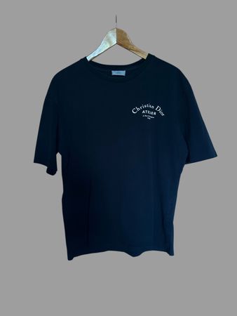 Christian Dior T-Shirt Atelier Schwarz Grösse M