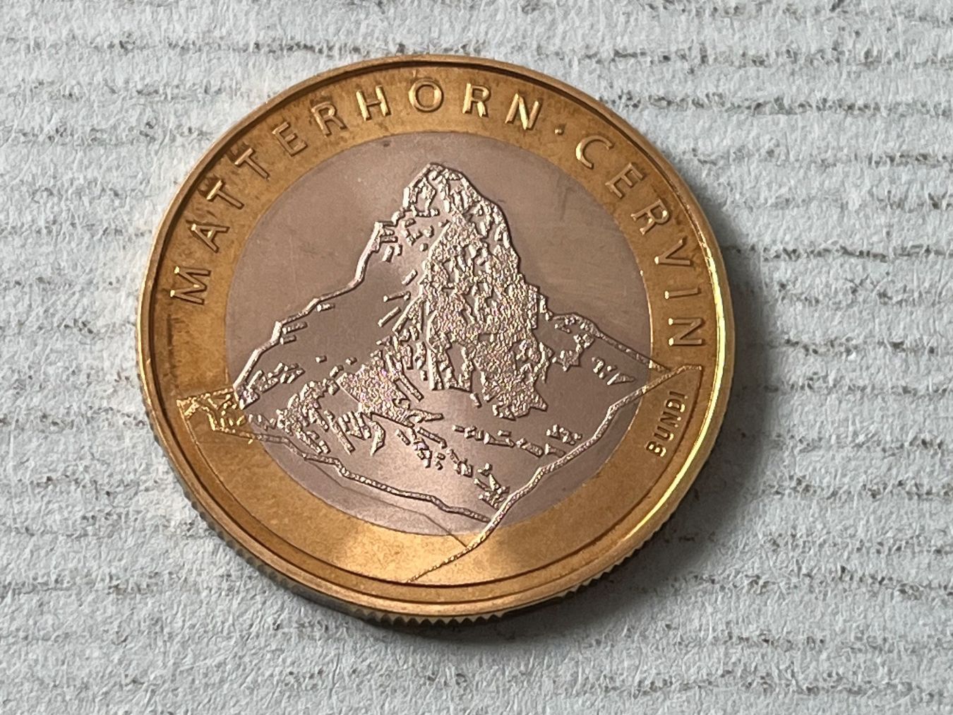 Tutti le monete: Schweizer 10-Franken-Münze, Matterhorn, – Usato da Neuenhof venduto da Mastermind-73