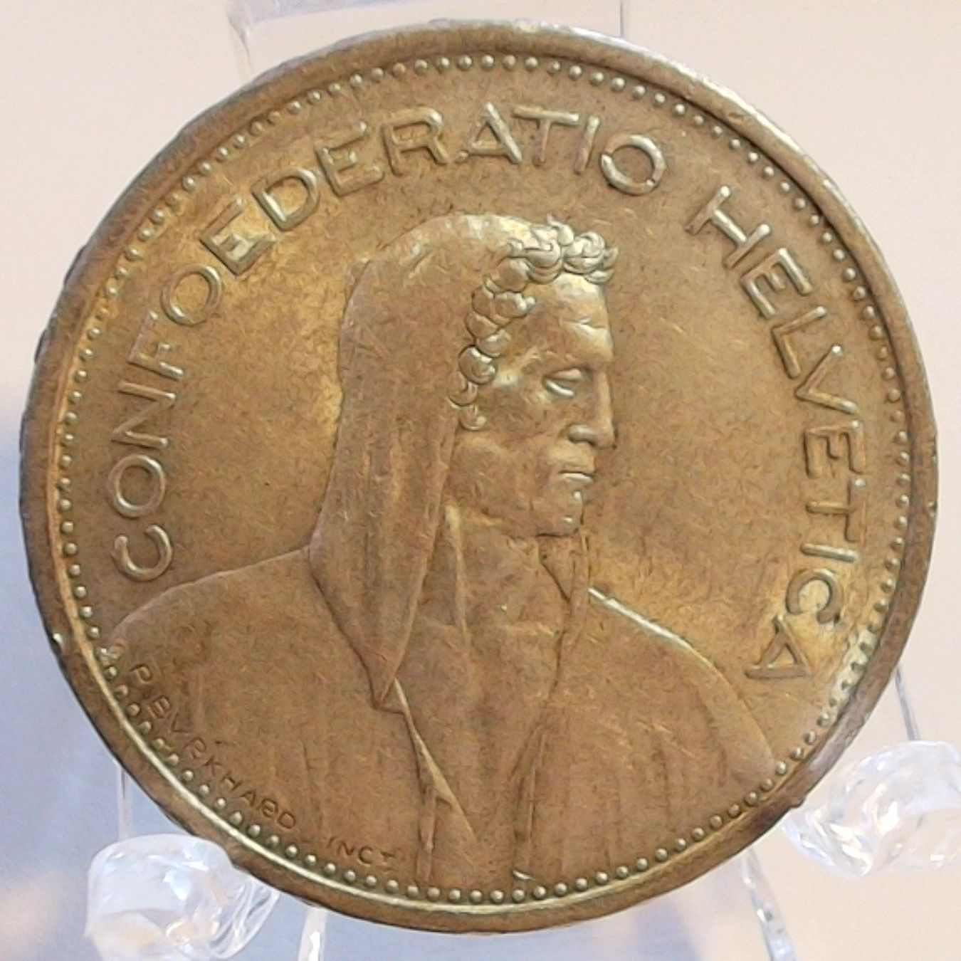Tutti le monete: 5 Fr. 1954 Silber (Ref.503) – Usato da Amriswil venduto da Digit_all 1