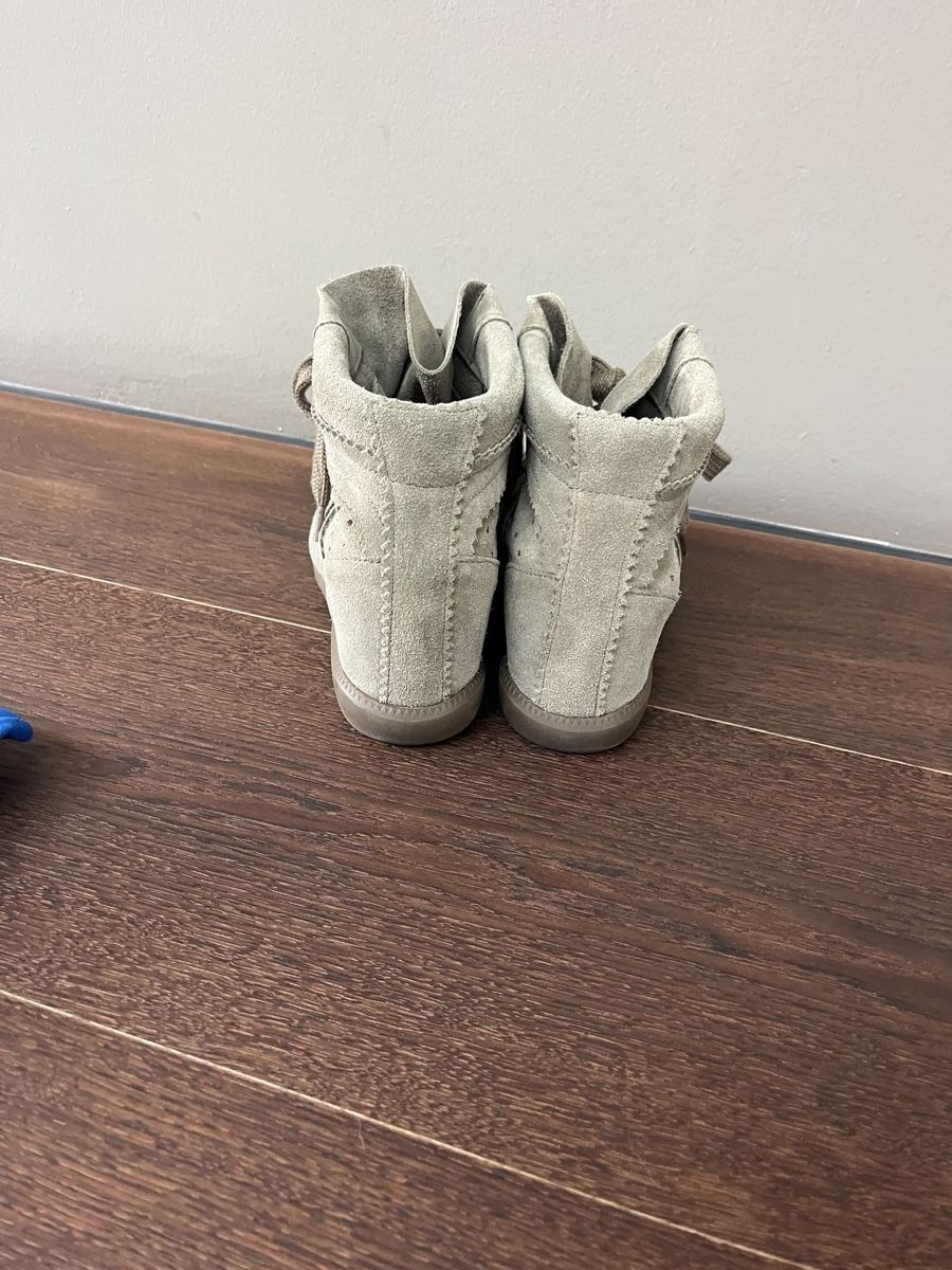 Isabel Marant Scarpe da donna: Bobbies von Isabel Marant- in olivegrün – Nuovo (secondo la descrizione) da Zürich venduto da liv03 3