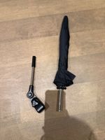 Kinderwagen-Regenschirm / Sonnenschirm schwarz