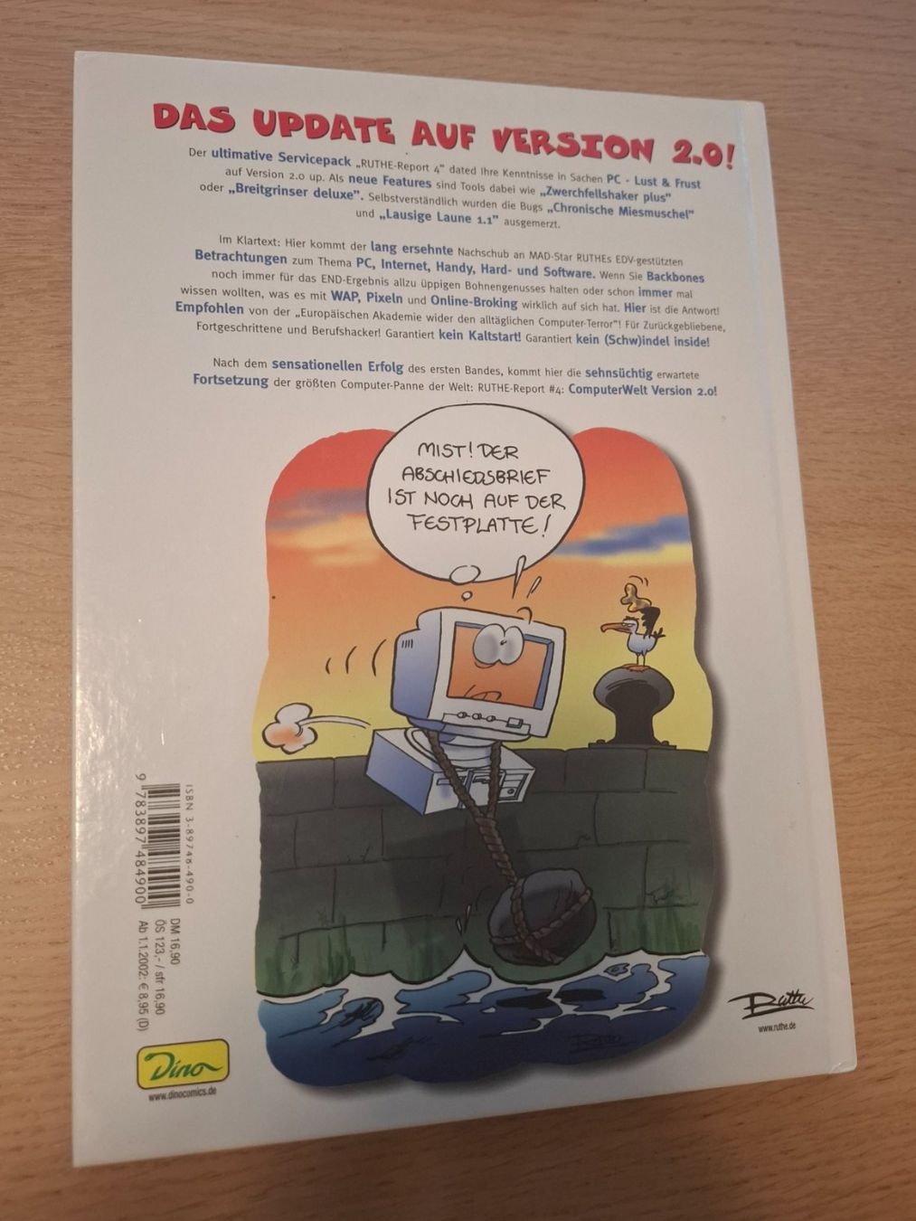 Fumetti: Ruthe-Report Nr.4: Computerwelt Version 2.0 - Kult Comic! – Usato da Kollbrunn venduto da Intervall 1