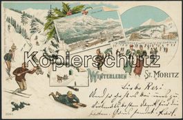 GRS St. Moritz - Winter Litho