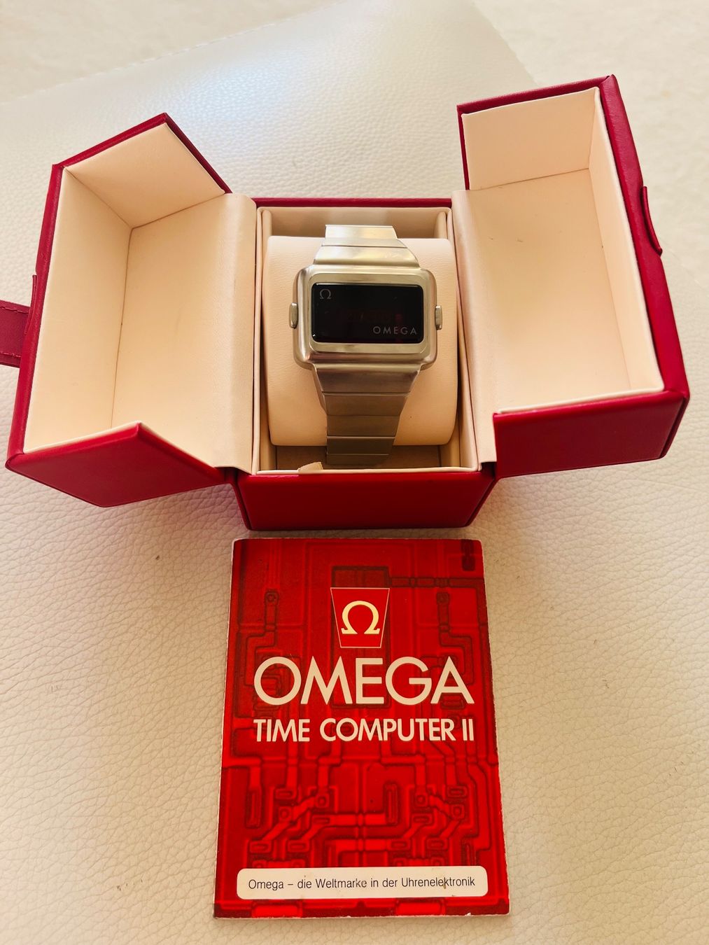Omega Uhren: Omega Time Computer 2 / Box and papers !! – Gebraucht aus Jussy von