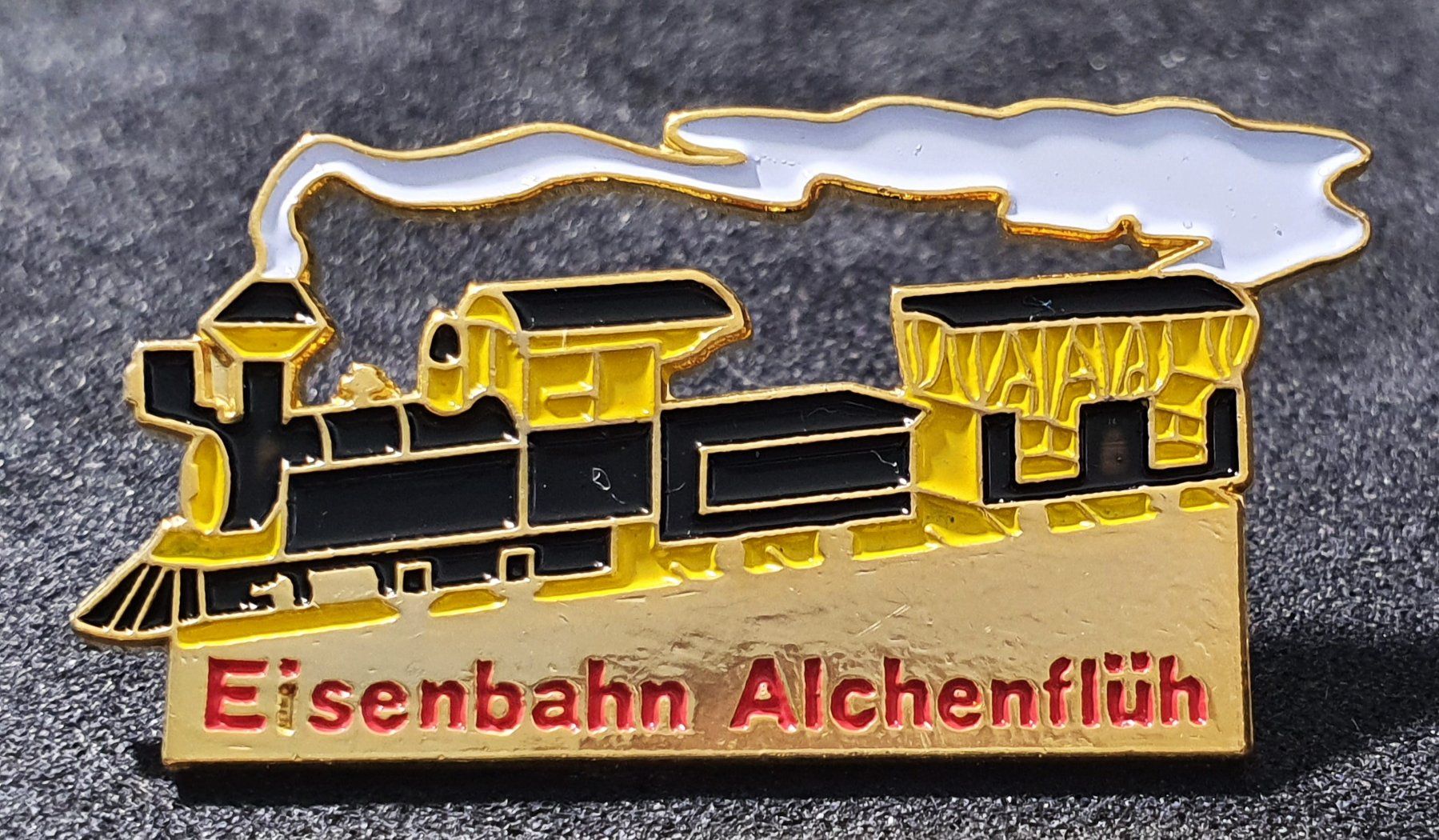 Placchette & Badge: CC740 - Dampflokomotive Eisenbahn Alchenflüh – Usato da Reinach BL venduto da Boston-Verkauf