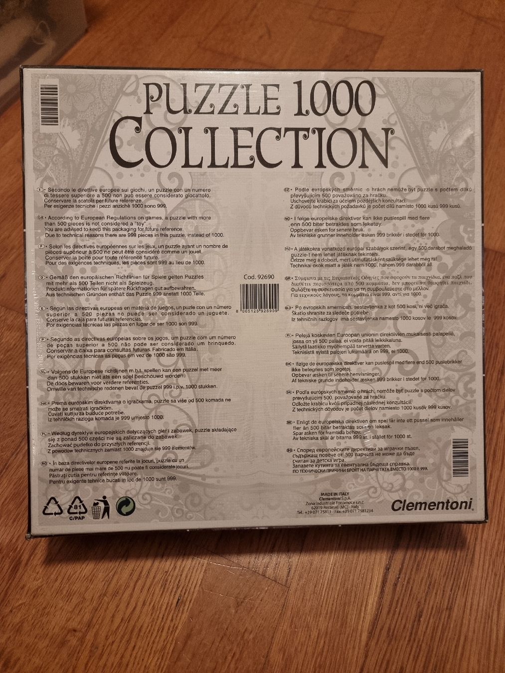 Clementoni Puzzles: Puzzle 1000 Teile Fantasy Collection – Neu und originalverpackt aus Luzern von Luzern_Energy 1