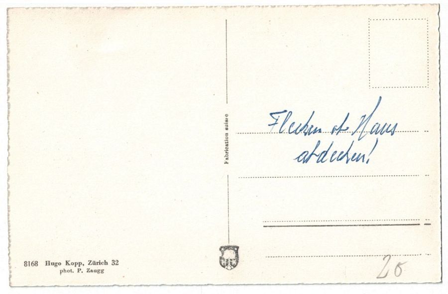 Cartoline postali: Oberbipp, Flugaufnahme, um 1940 – Usato da Frauenfeld venduto da POML 1