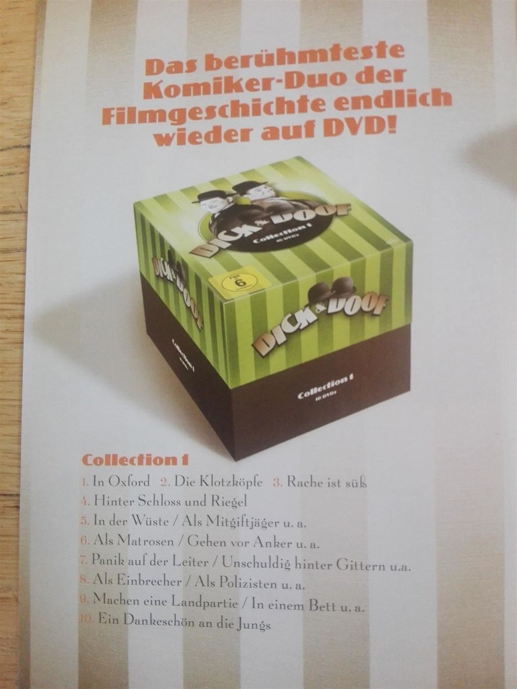 Tutti i DVDs: Dick & Doof  (Collection 1)    -De & En- – Usato da St.Gallen venduto da elk2023 7
