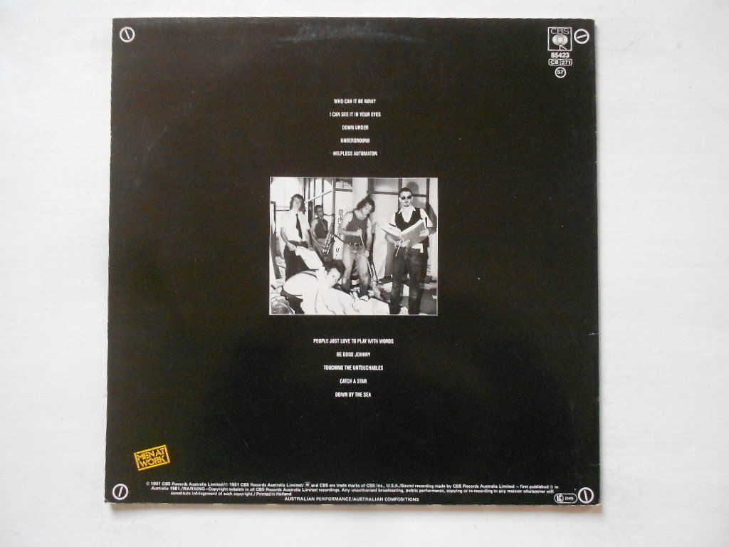 Dischi in vinile: MEN AT WORK  -  BUSINESS AS USUAL – Usato da Bex venduto da Giorgiob 1